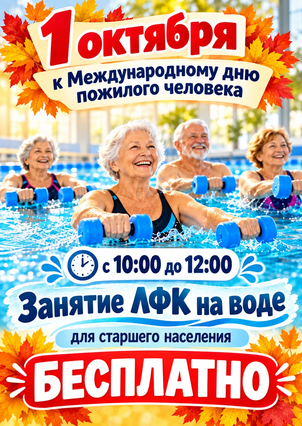 💙 1 октября, в Международный день пожилого человека,