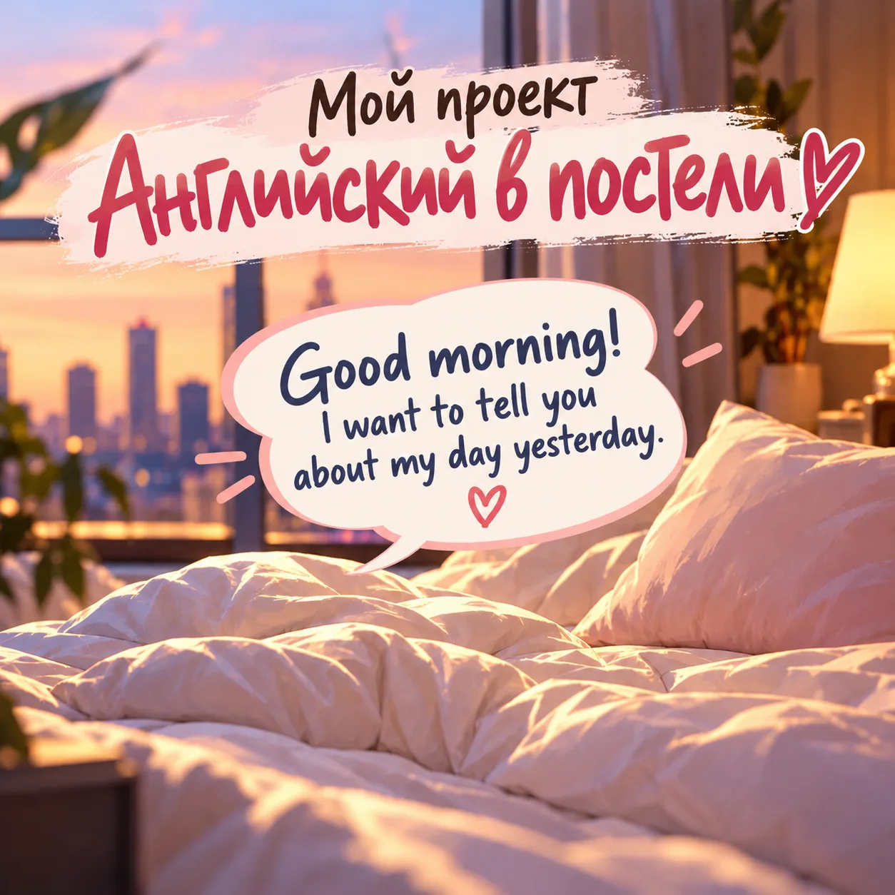 Я сейчас просто кайфую от того, как занимаюсь английским.