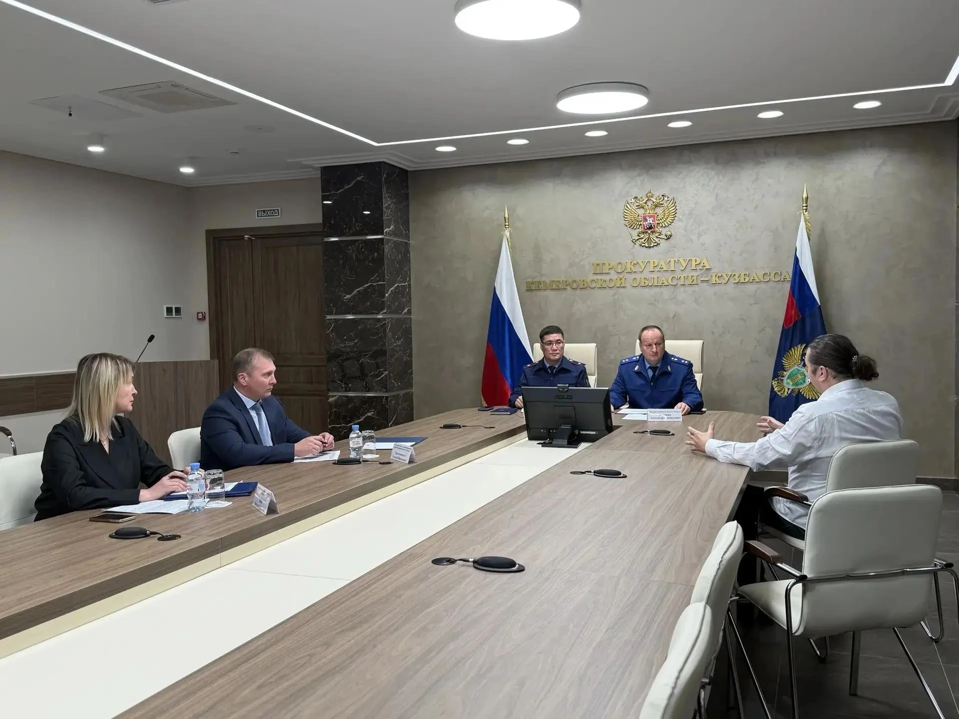 📄 Руководитель СУ СК России по Кемеровской области - Кузбассу Б.Б. Базаров провел личн...
