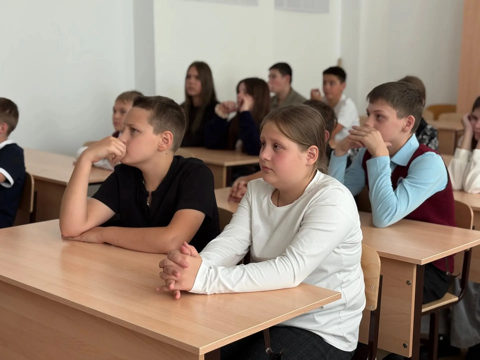 Сегодня мы провели урок памяти...
