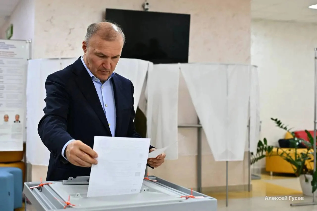 ​✉️ Глава Адыгеи проголосовал на выборах