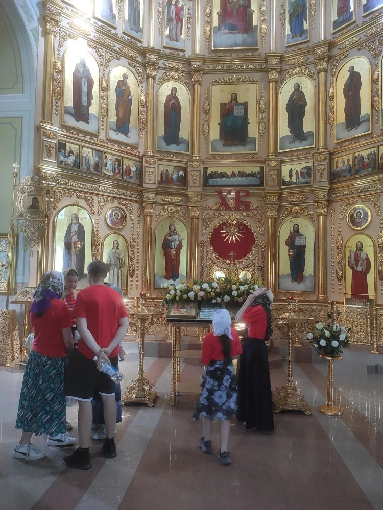 Сегодня для ребят из палаточного лагеря «Патриот» при Шеланговской школе была организована экскурсия
