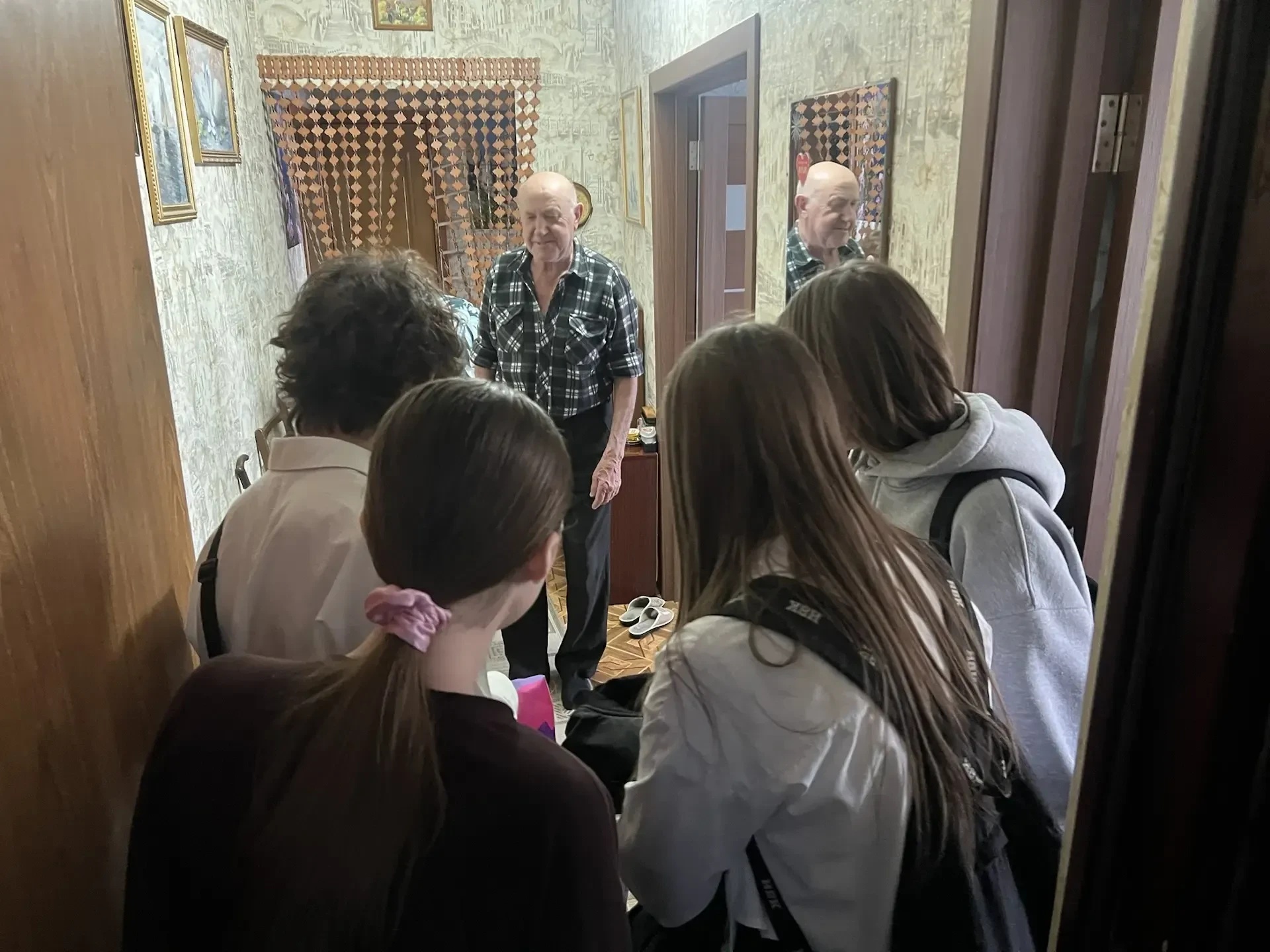 Сердца, отмеченные войной  В преддверии Дня Победы ученики нашей школы отправились в важное, душевно