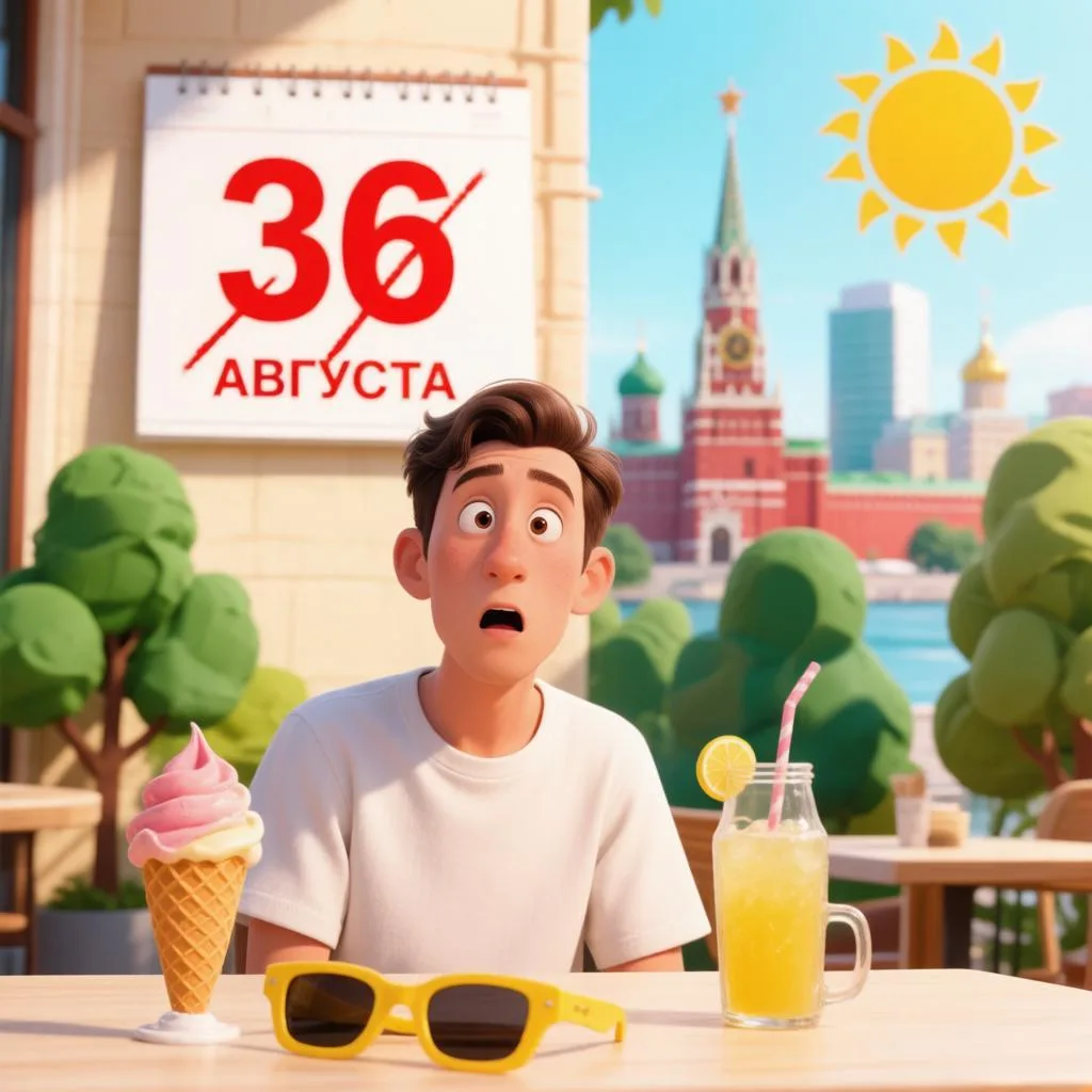 А вы вкурсе что лето не закончилось и сегодня 36 августа?