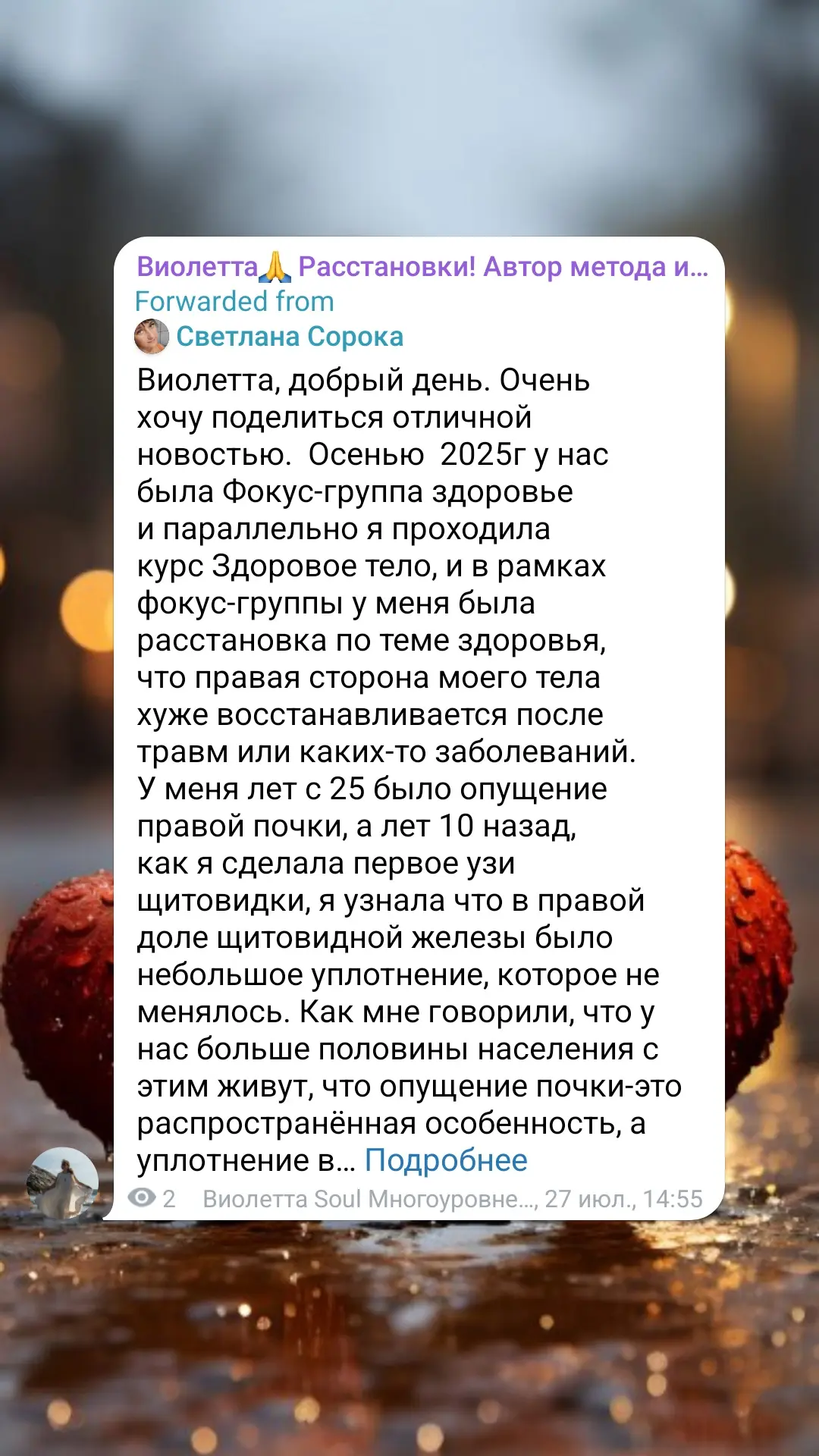 Медиа публикации