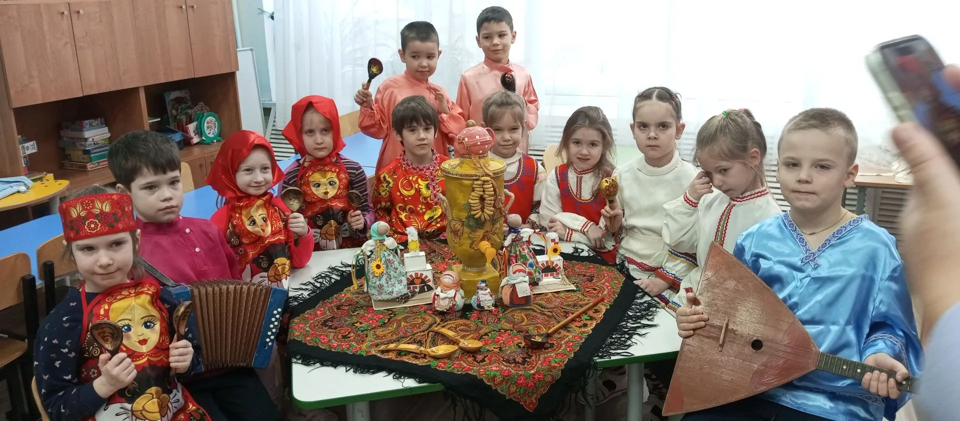 Открытие Года единства народов России в дошкольном отделении «ВУВК им. А.П. Киселева» прошло в форме