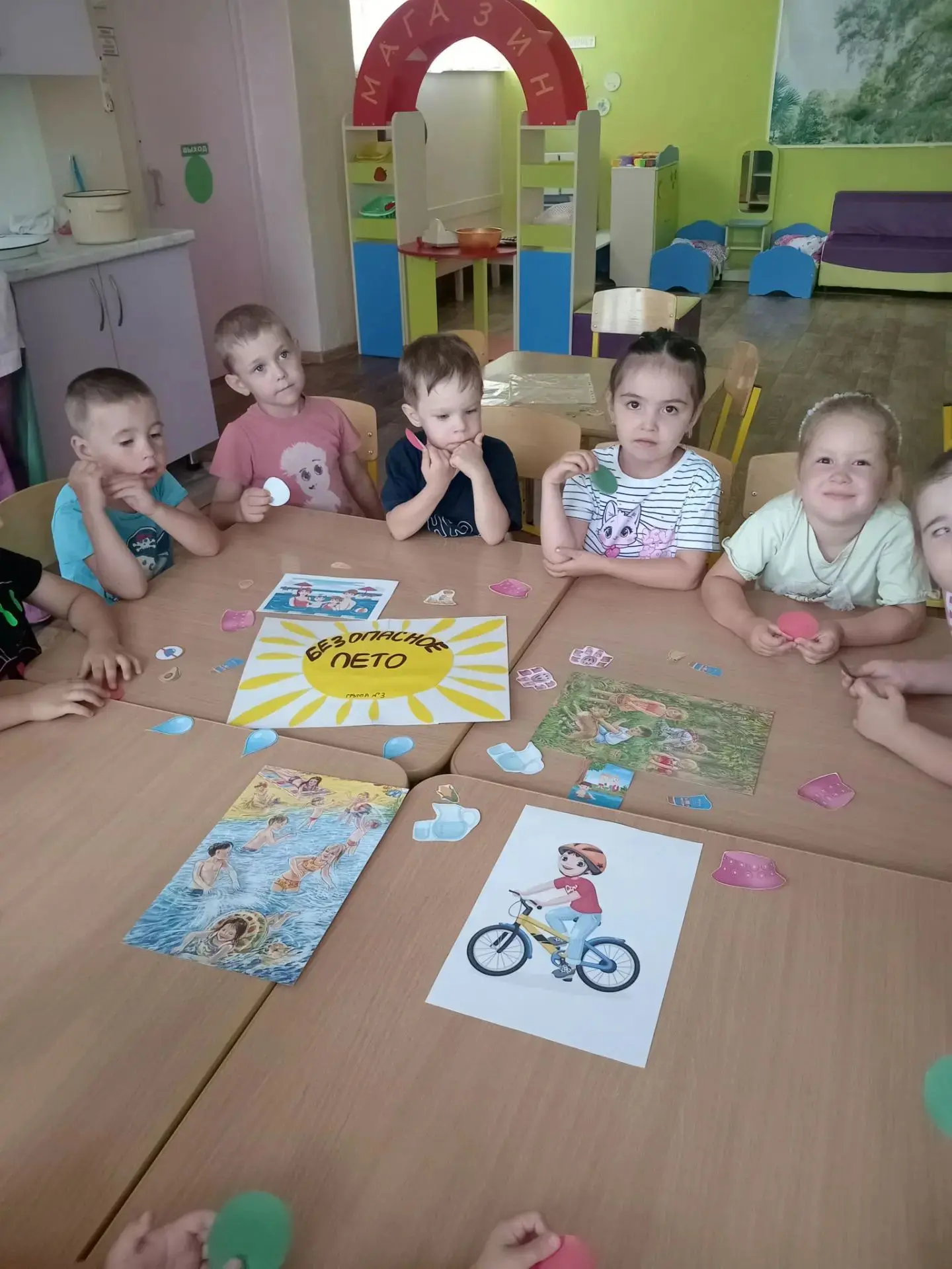 ☀️ Безопасное лето в группе «Жар-птица»: солнышко заботы