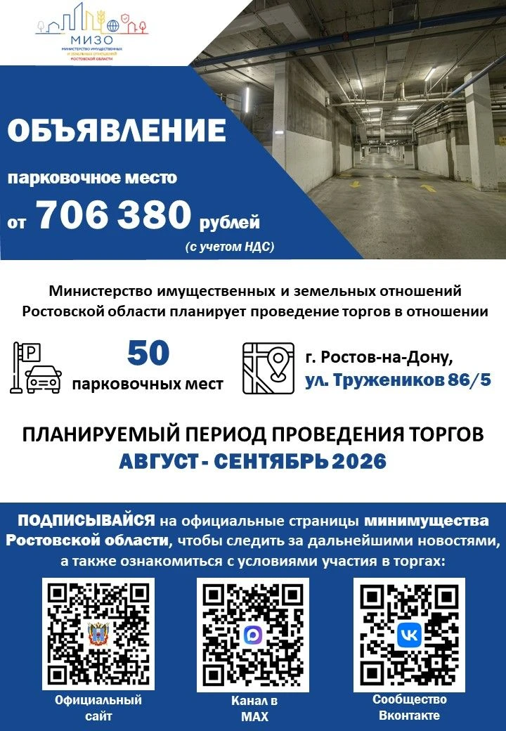 Инвестиционная возможность: участие в торгах на коммерческую недвижимость и парковочные...
