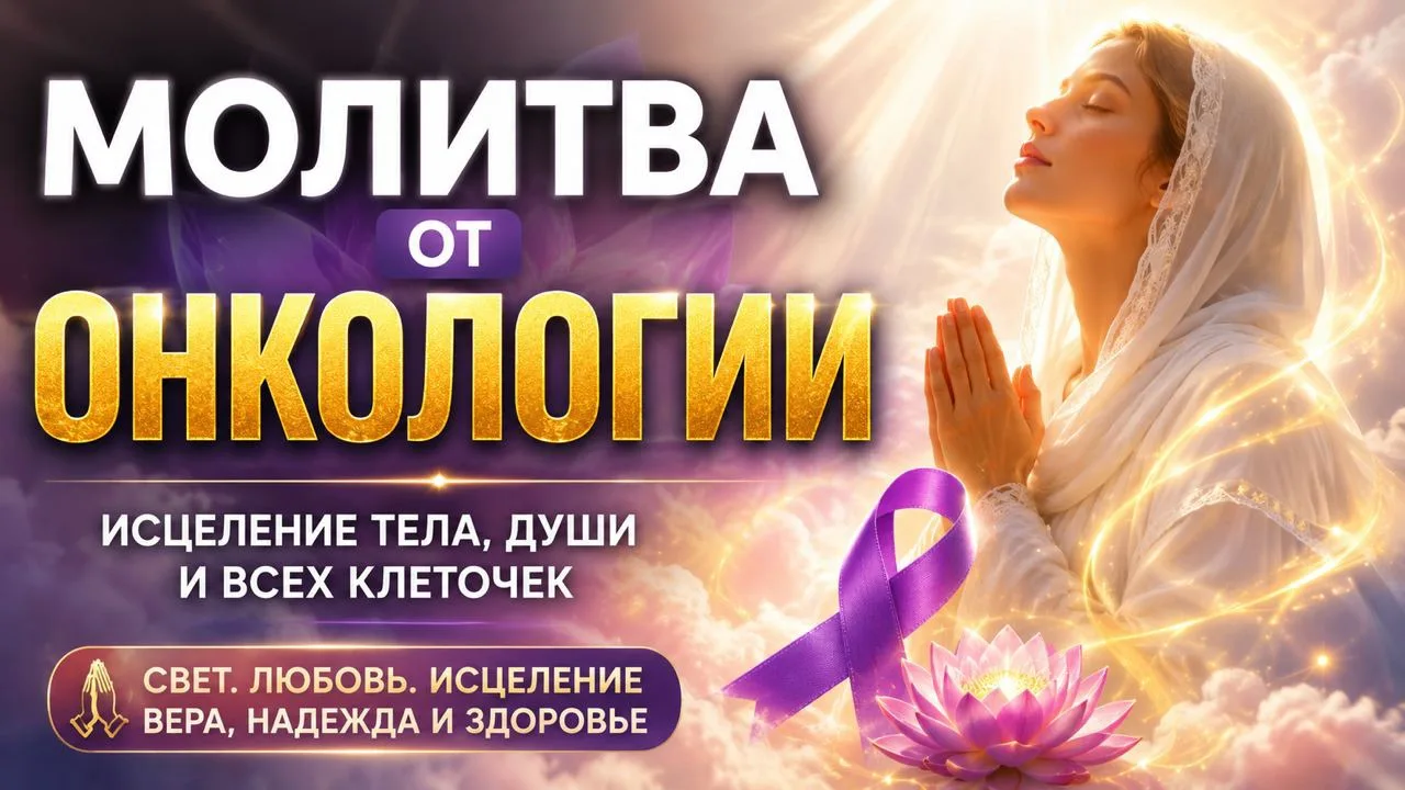 🌟🌟Молитва от онкологии. 

Эта авторская молитва от онкологии создана для людей, столкнувшихся с он