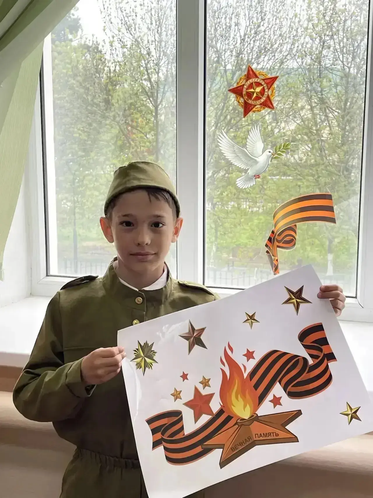 Акция «Окна Победы» продолжается! 🪟🕊️