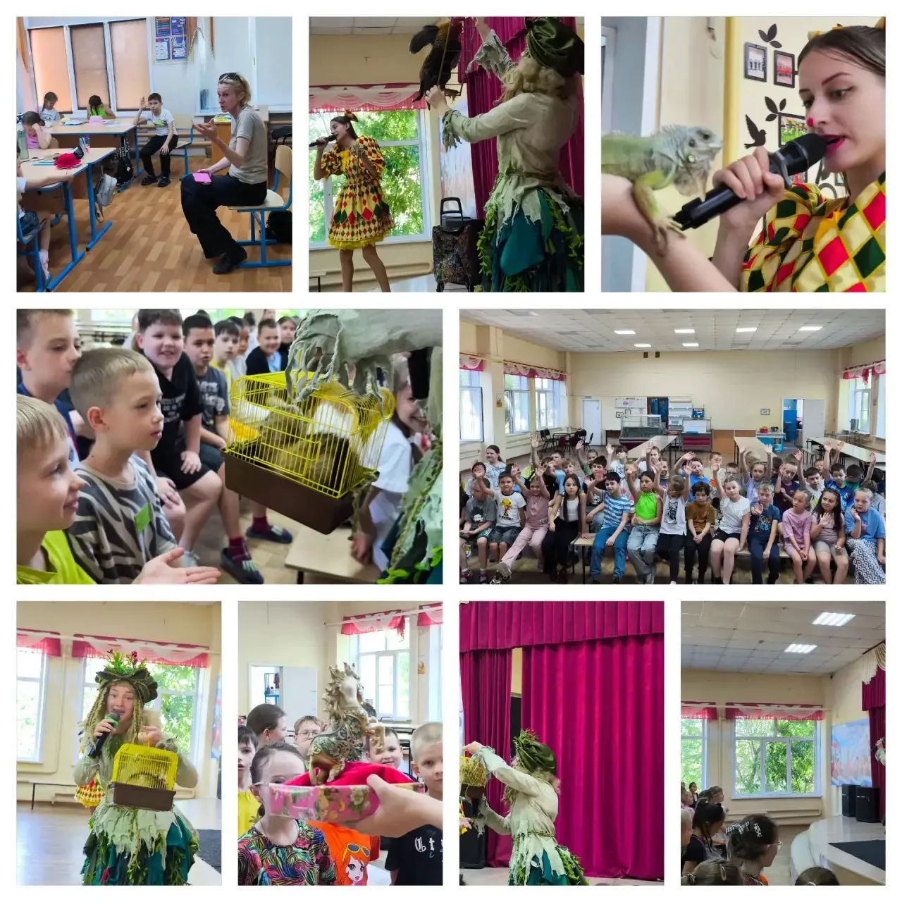 🌞 Вау, какой классный день в лагере!

Сначала - зарядка: все дружно потянулись и размялись. Потом -