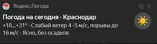 Моё любимое время года в Краснодаре — когда утром открываешь окно, и врывается прохлада...