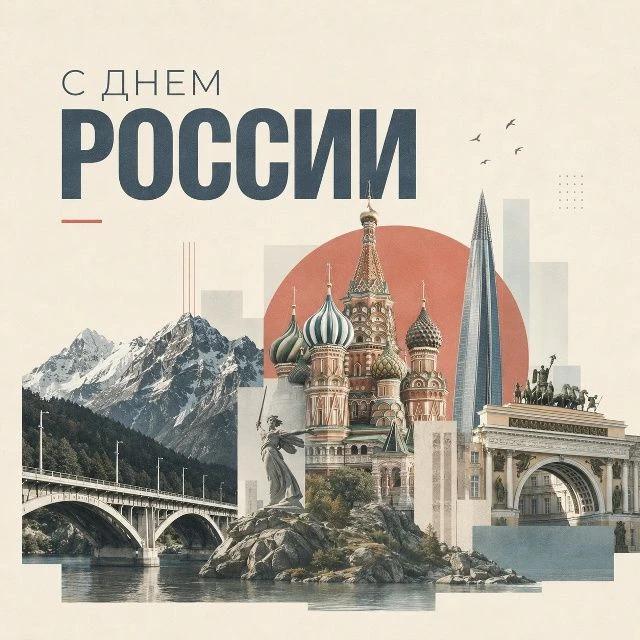Дорогие читатели, поздравляем вас с Днём России!
                                                   