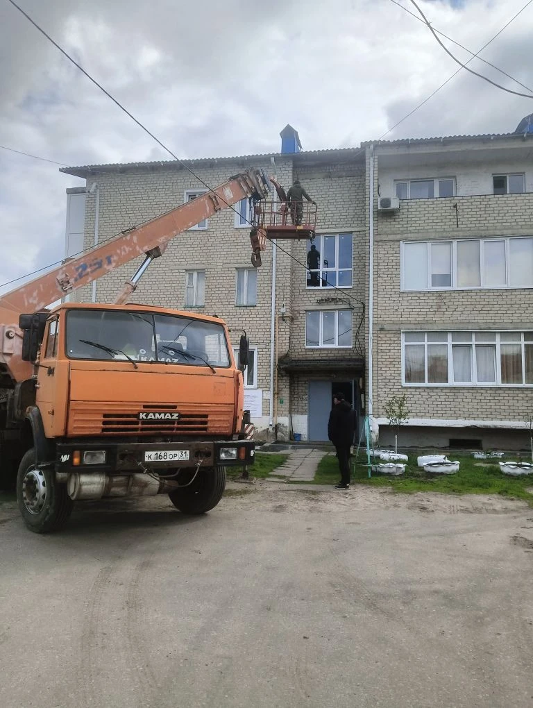 Осмотр крыши дома ул. М. Горького дом номер 17