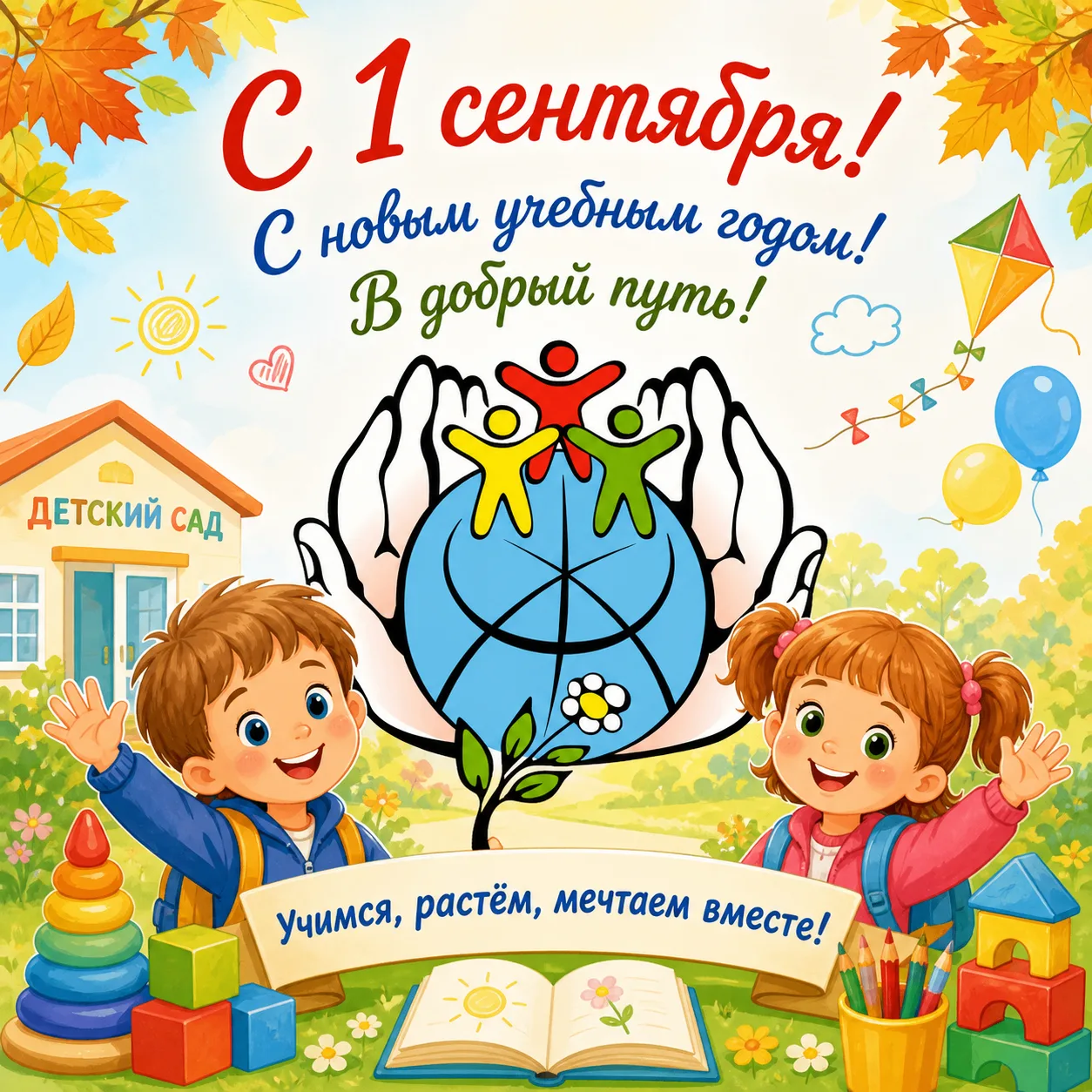 С Днём знаний! 🍁