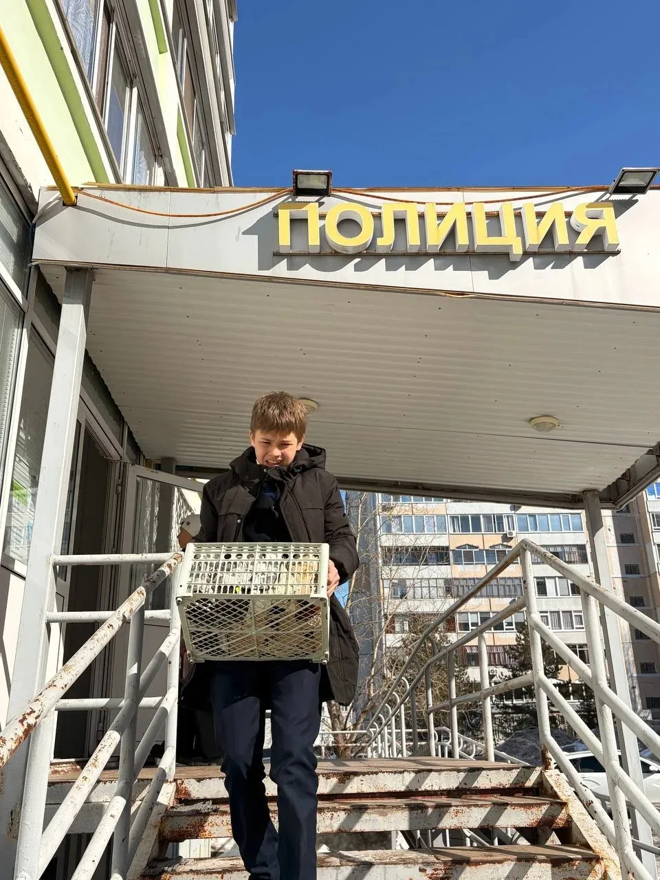 🇷🇺 СВОих не бросаем: Ученики нашей школы помогли в отправке гуманитарного груза  19 марта в 35 микро