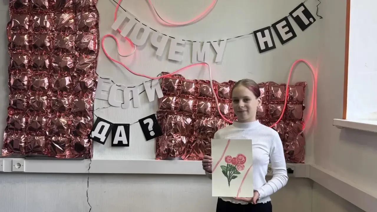 🎨🖌️ ПИОНЫ В БИБЛИОТЕКЕ: МАСТЕР-КЛАСС ДЛЯ ПЯТИКЛАССНИКОВ! 🌸  Ученики 5 "А"  класса приняли участие в 