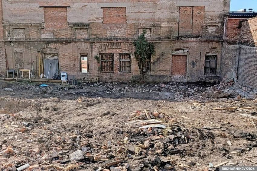 🏚 В Ростове снесли старинный дом XIX века