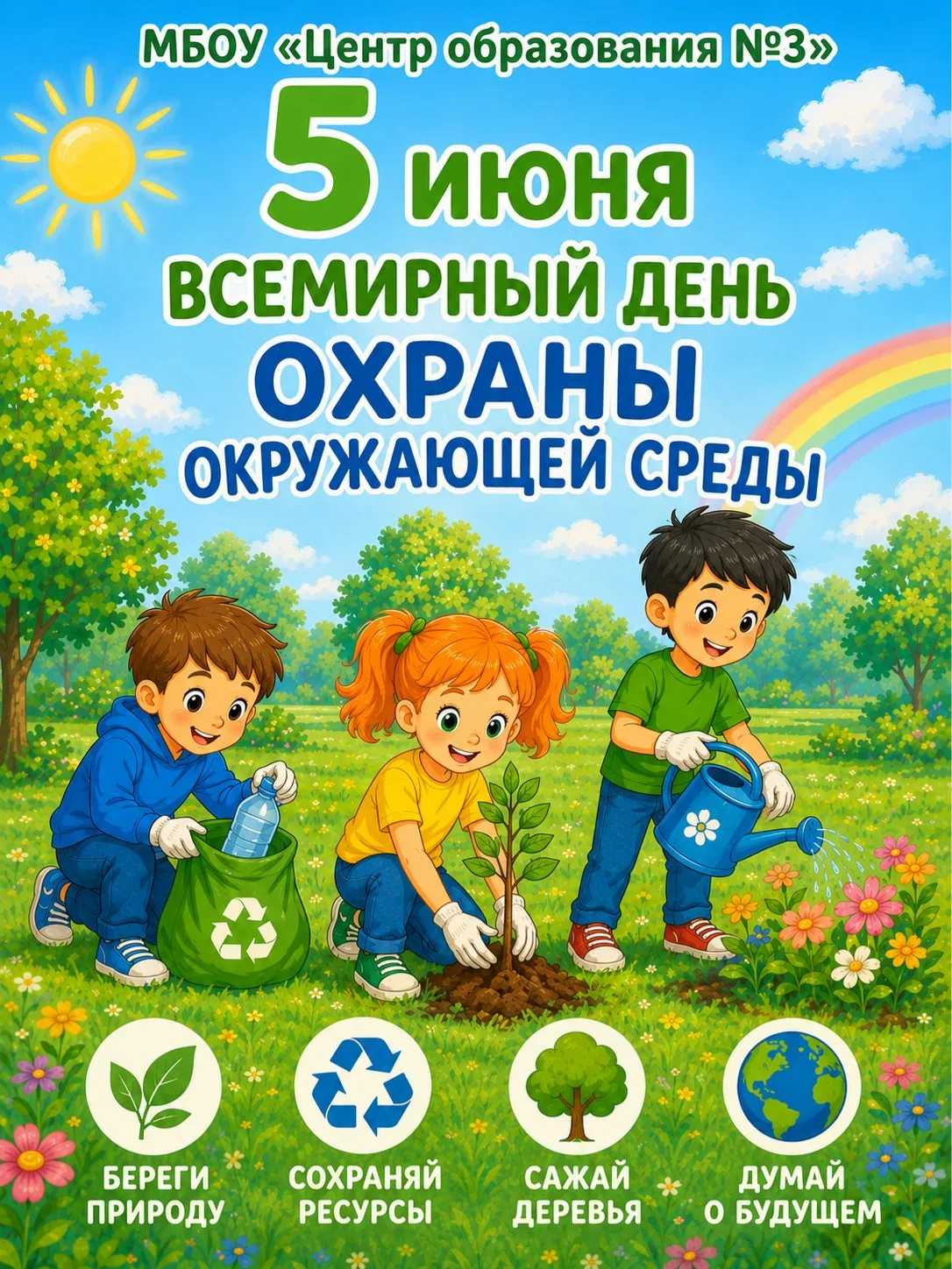 🌍 5 июня — Всемирный день окружающей среды