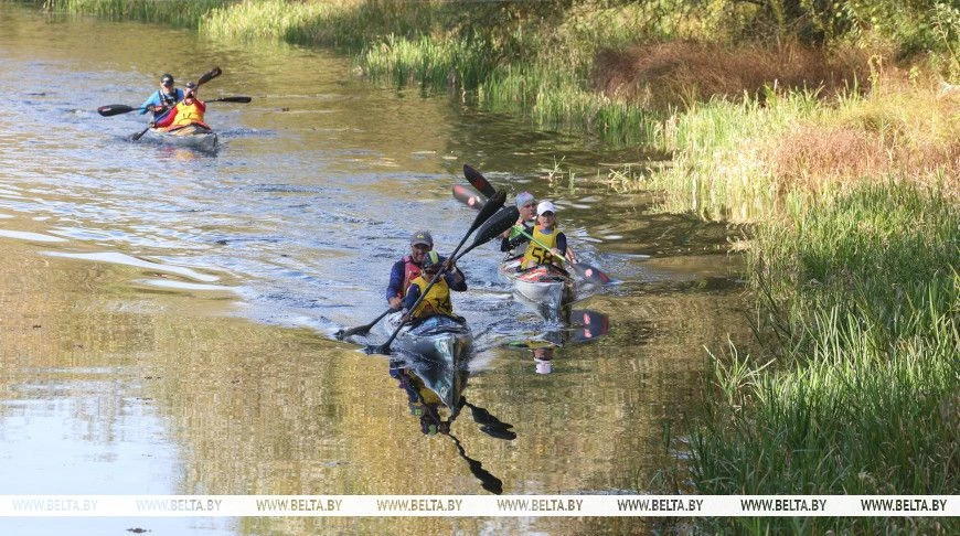 💥Более 100 спортсменов собрал международный водный гребной марафон "Августовский канал...