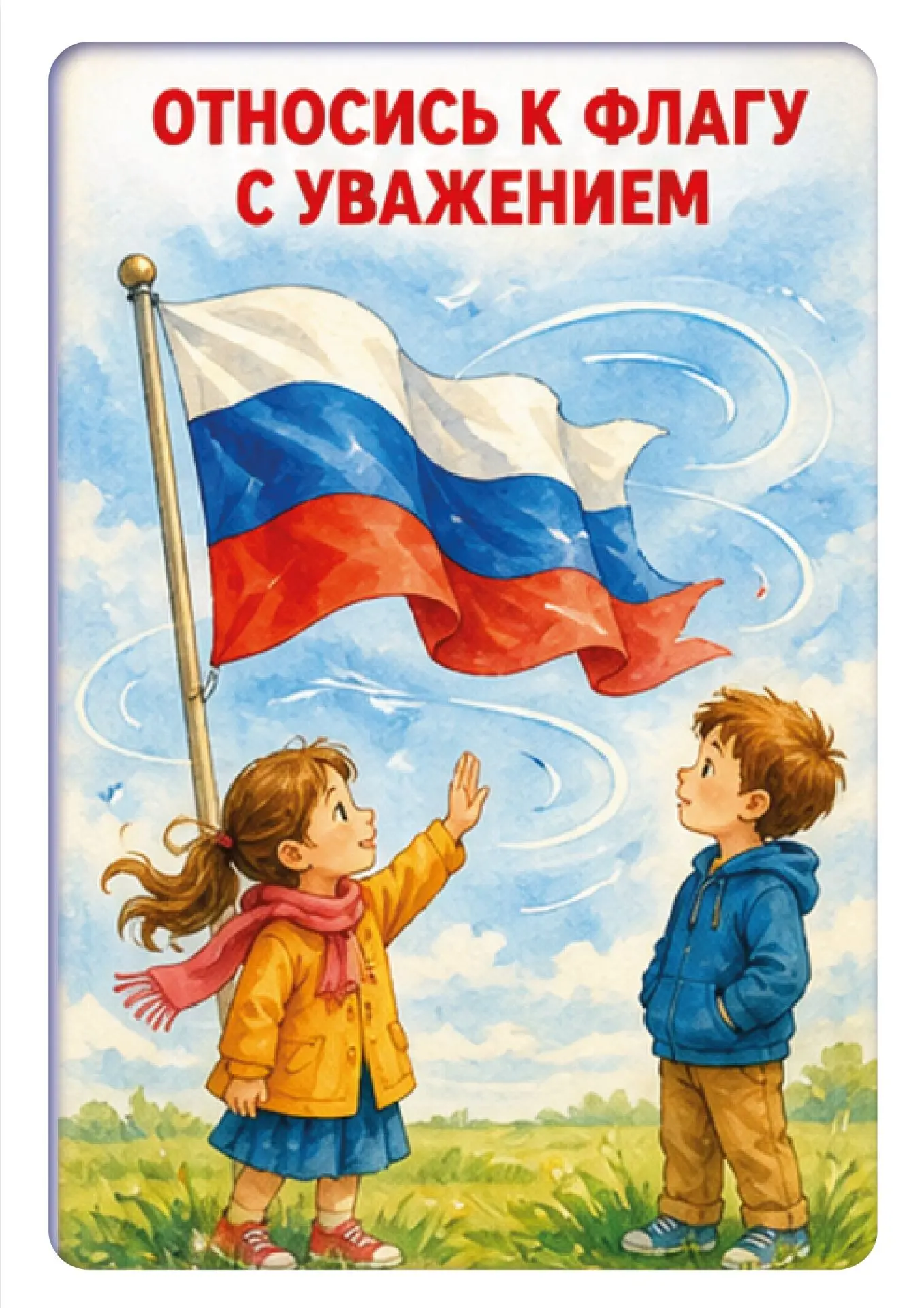 🇷🇺 Как правильно обращаться с флагом России?