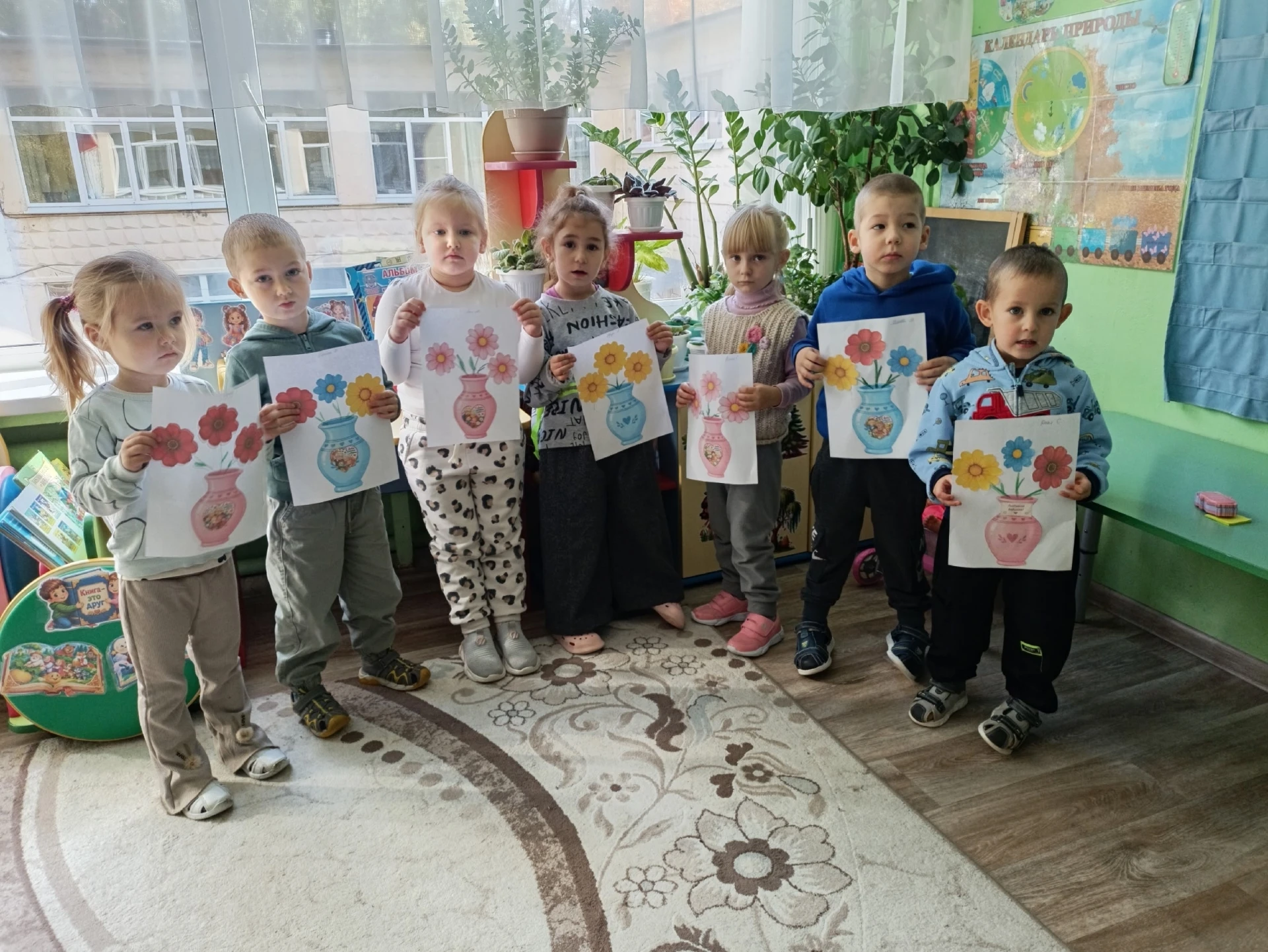 💐 «Цветы для бабушки и дедушки» — аппликация, в которую вложено столько любви! ❤️