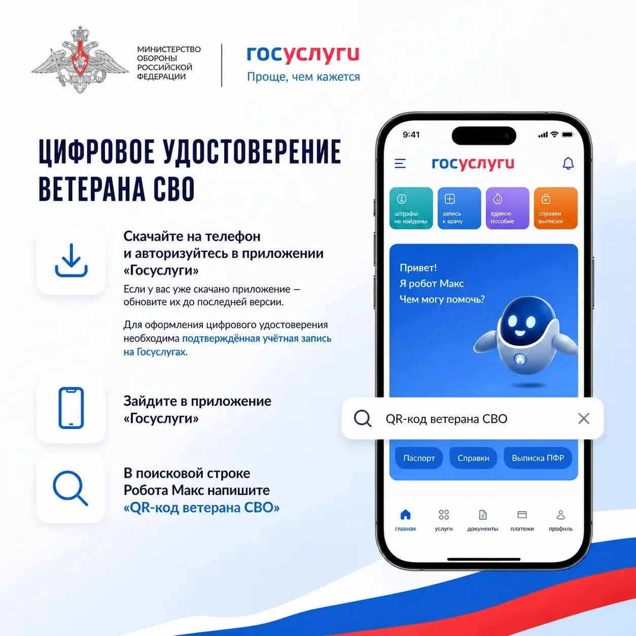 Информация для ветеранов СВО.