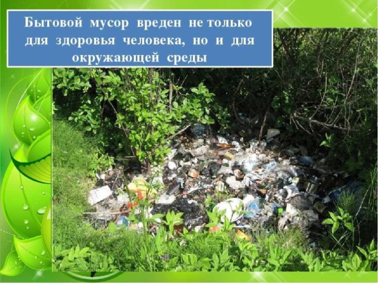 Свалка — это серьёзный источник загрязнения окружающей среды и земель сельскохозяйствен...