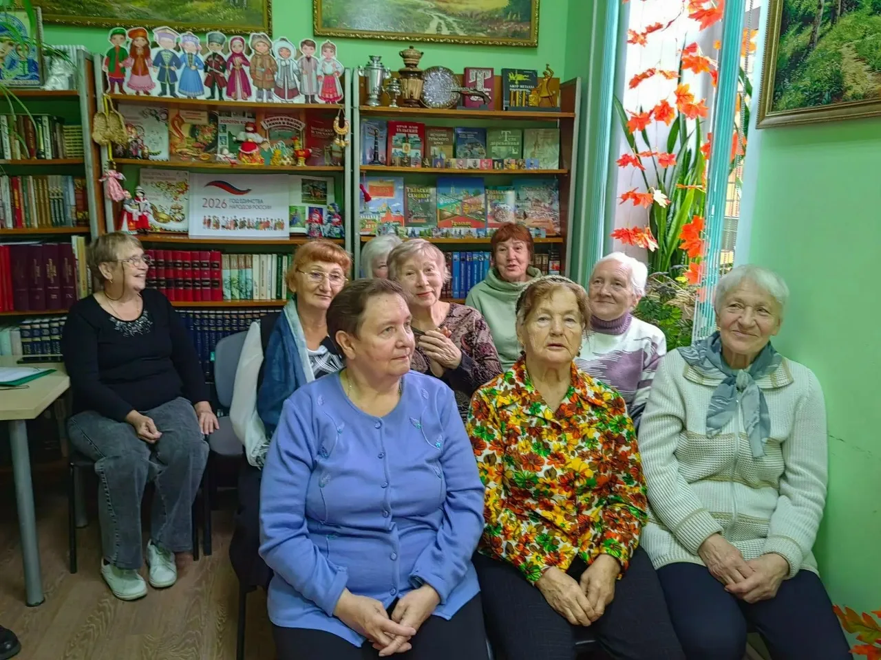 📸 На праздник мудрости, тепла и доброты в Пронскую библиотеку пригласили местных старо...