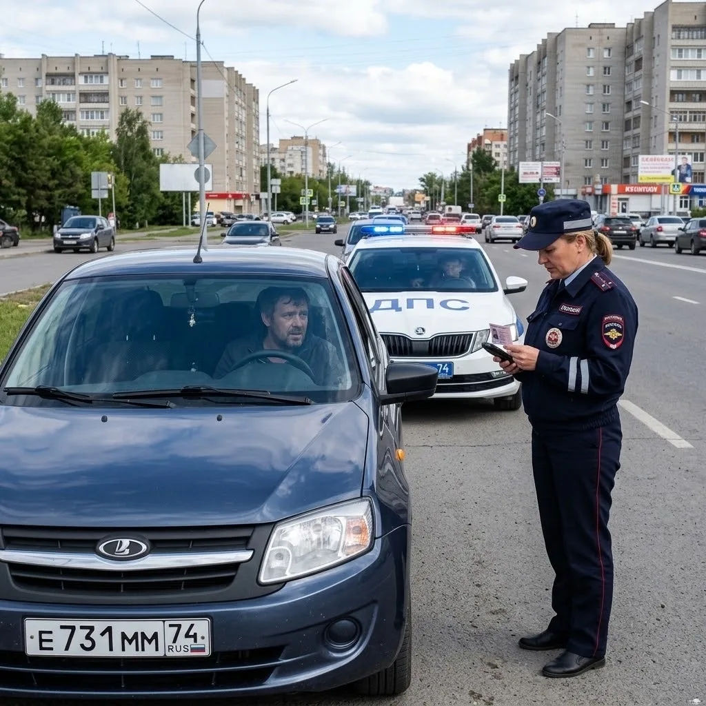 В Магнитогорске мужчина оказался в центре скандала из-за подделки водительских прав и б...