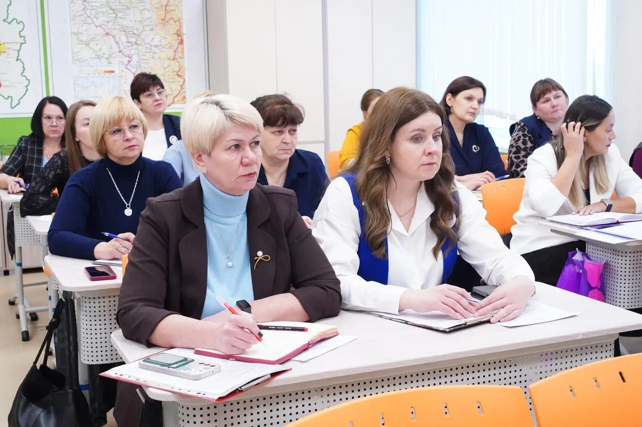 В рамках Дня министерства образования с главой Кемеровского муниципального округа Дмитрием Павловым 