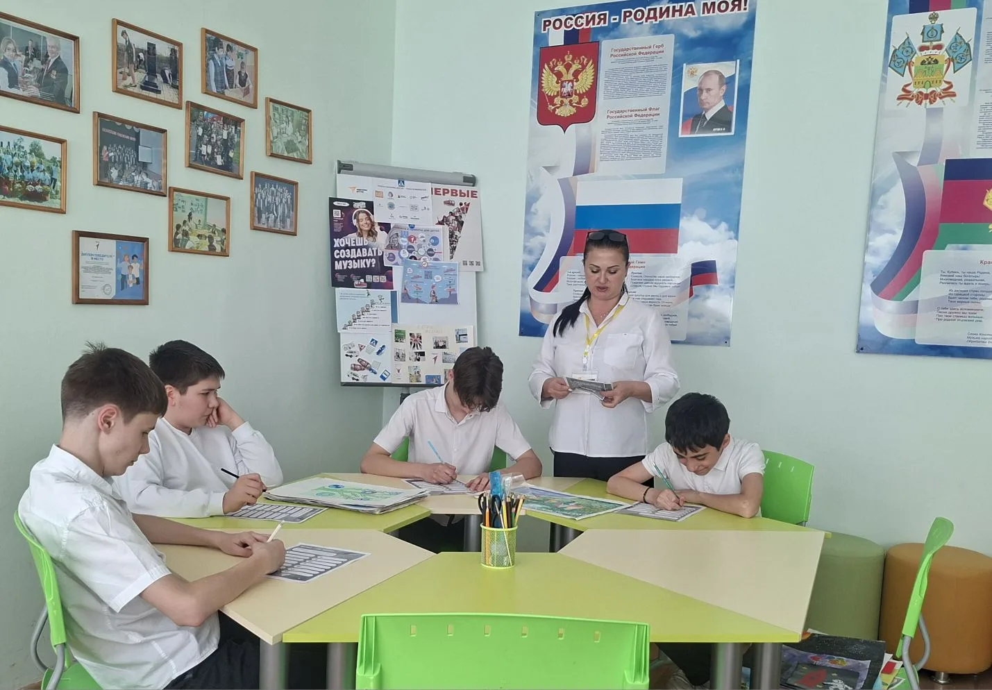 В рамках Формата № 3 Всероссийской акции «Укрепляй здоровье» Советником директора была проведена инт