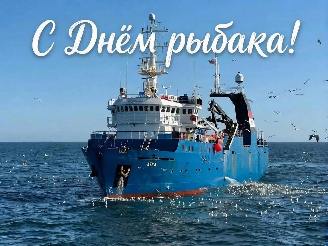 Дорогие моряки флота рыбной промышленности! От всей души поздравляем Вас с профессионал...