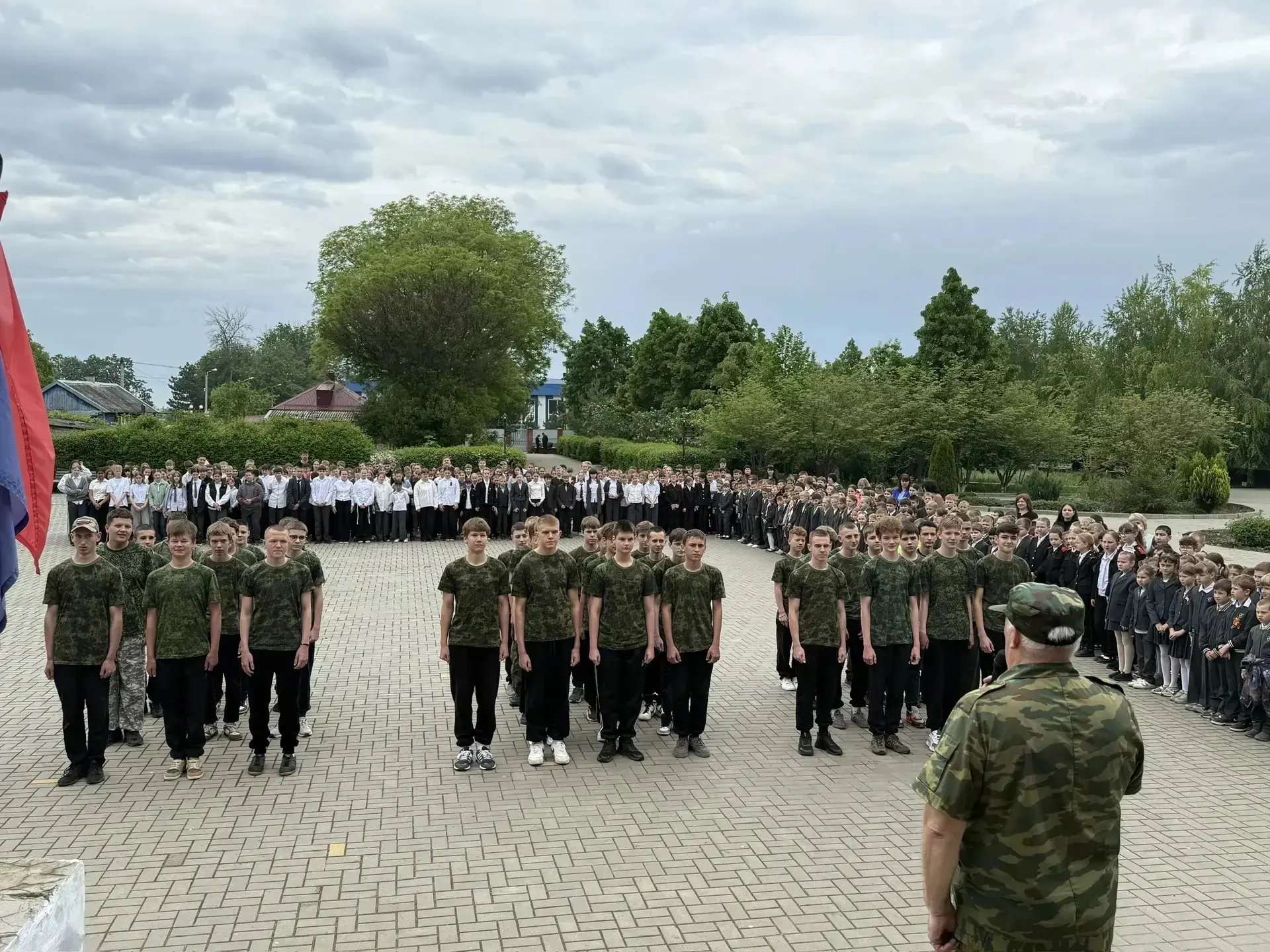 🇷🇺18 мая 2026 года в общеобразовательных учреждениях Тихорецкого  района стартовали учебные сборы дл