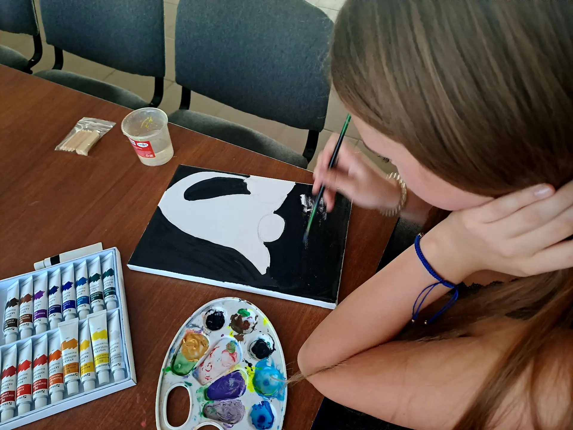 Маленькие художники в СДК 🎨