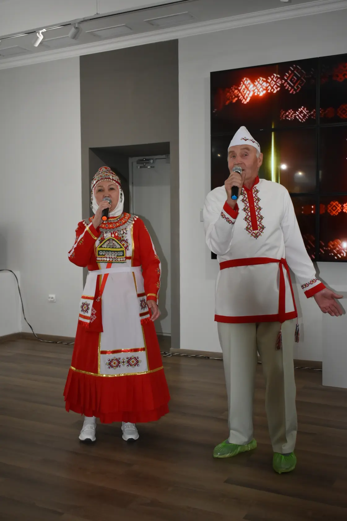 Чувашский национальный коллектив "Возрождение" (руководитель Штанова Г.Ф.) принял участ...