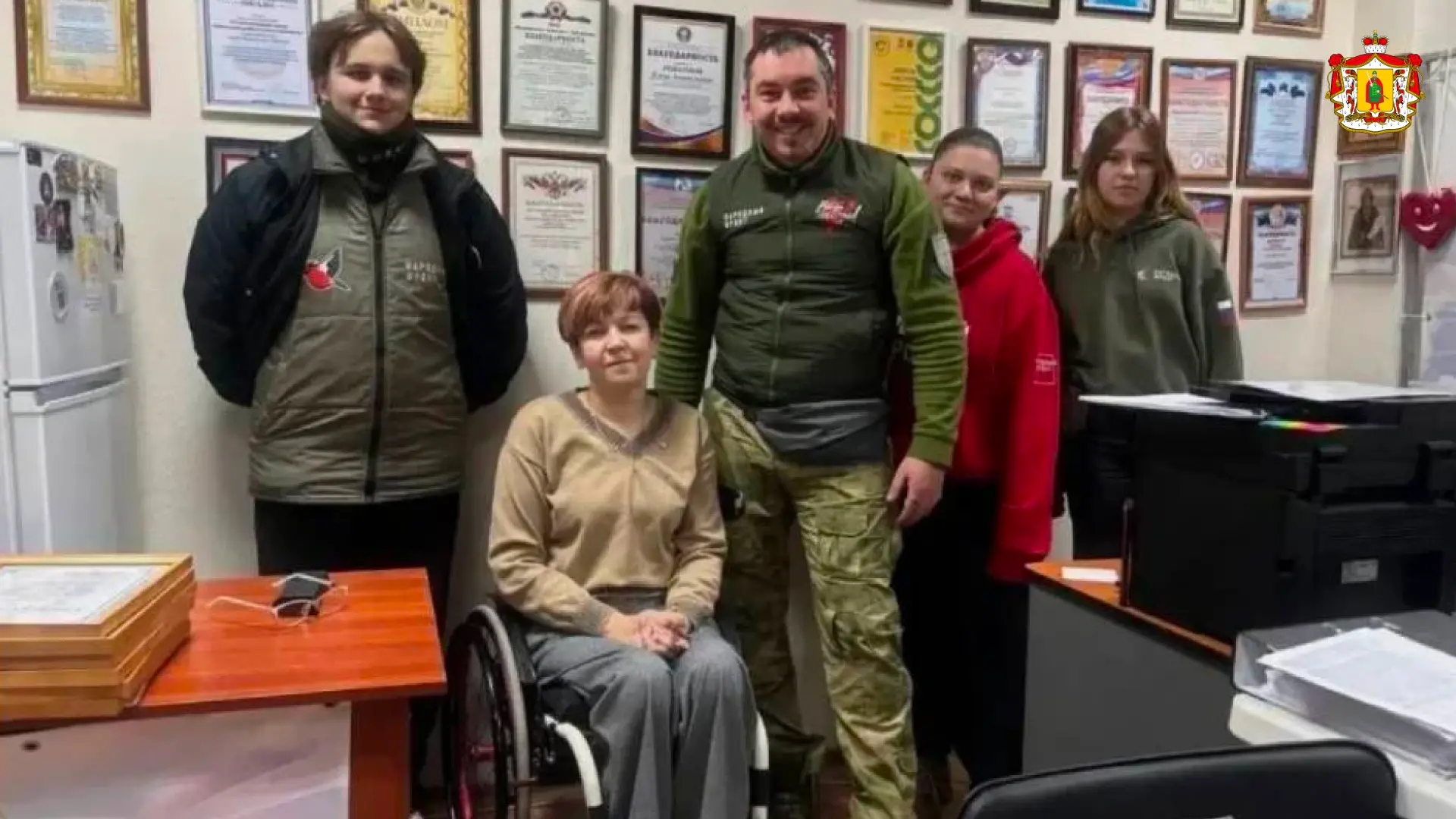 Волонтёры регионального Молодёжного Народного фронта регулярно участвуют в гуманитарных...