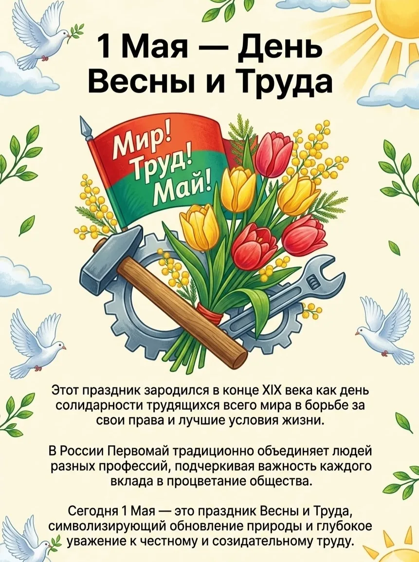 МИР, ТРУД, МАЙ!