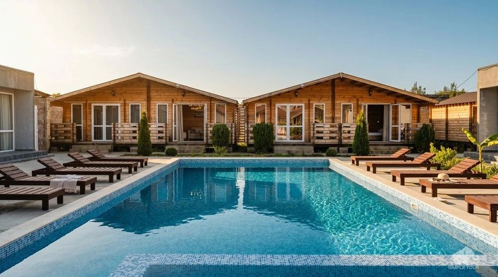 🌿 АБХАЗИЯ НА ПЕРВОЙ ЛИНИИ В ШАЛЕ — 29 000 ₽ НА ДВОИХ!