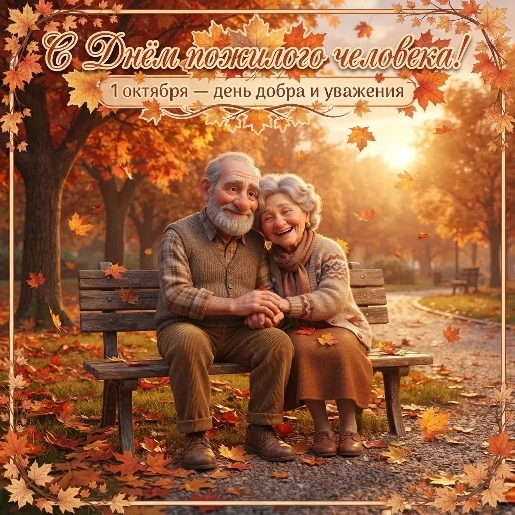 🍂 1 октября — День мудрости, добра и уважения! 🧡