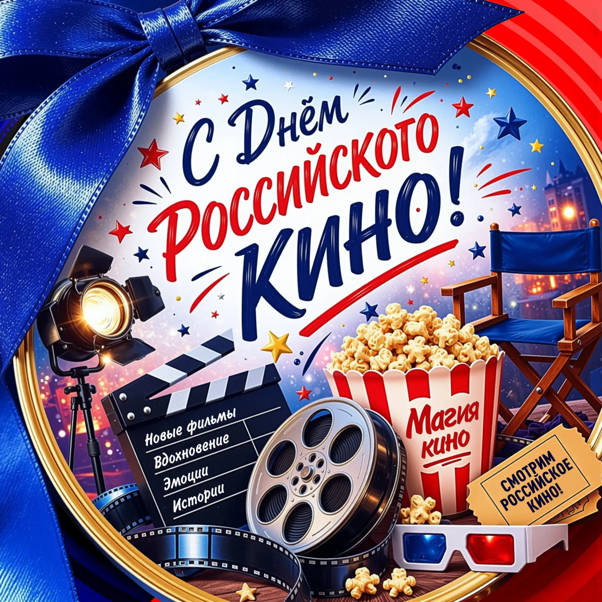 Сегодня мы отмечаем День российского кино — профессиональный праздник работников киноин...
