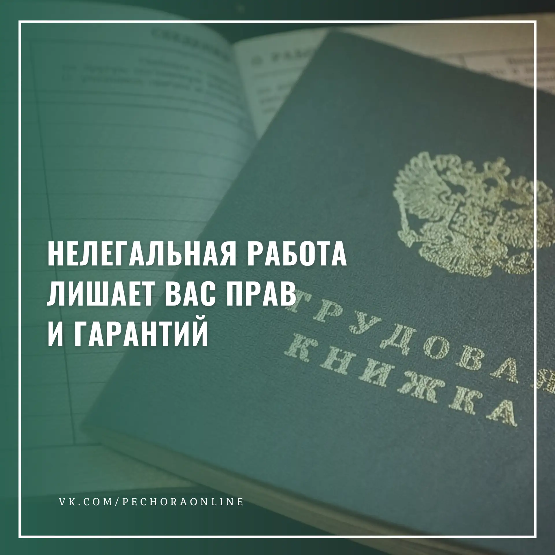 Нелегальная работа лишает вас прав и гарантий
⠀
Некоторые граждане сталкиваются с предложением работ