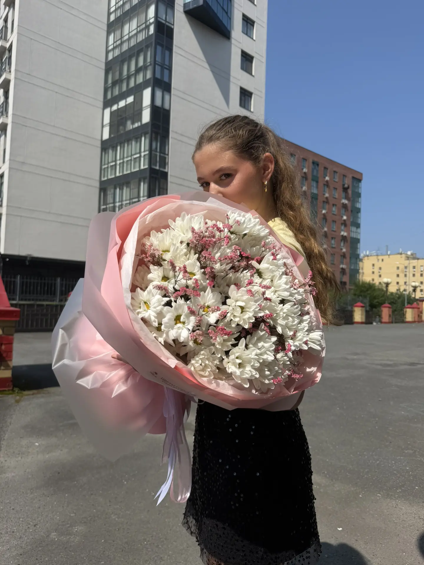 Тот самый букет, который растопит любое сердце 💓 
Когда слова излишни — дарите цветы. Сочетание кру