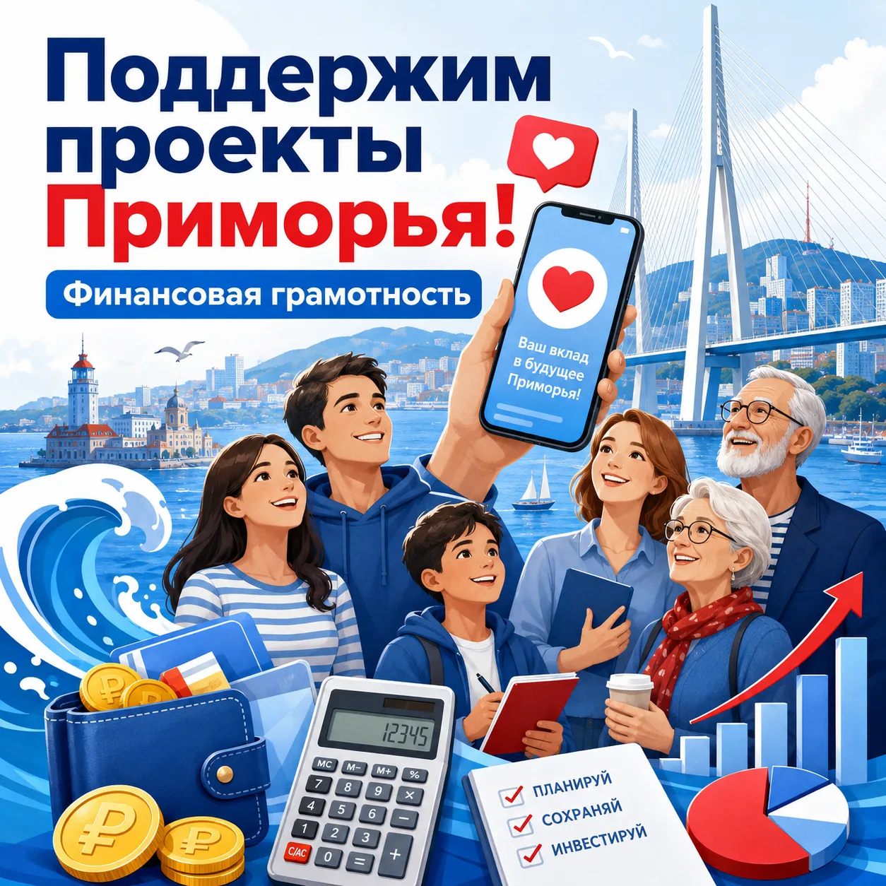 💰 Поддержим приморские проекты по финансовой грамотности!