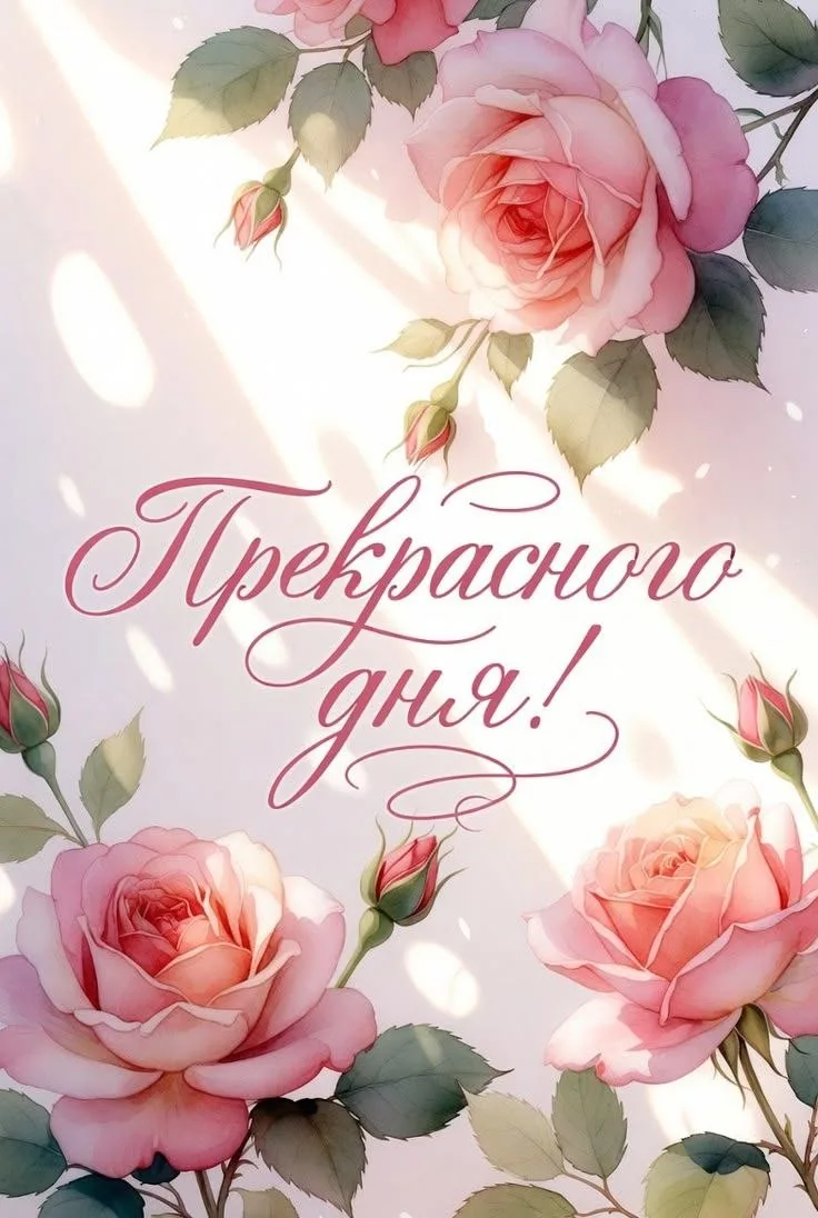 Хорошего дня! 🤗