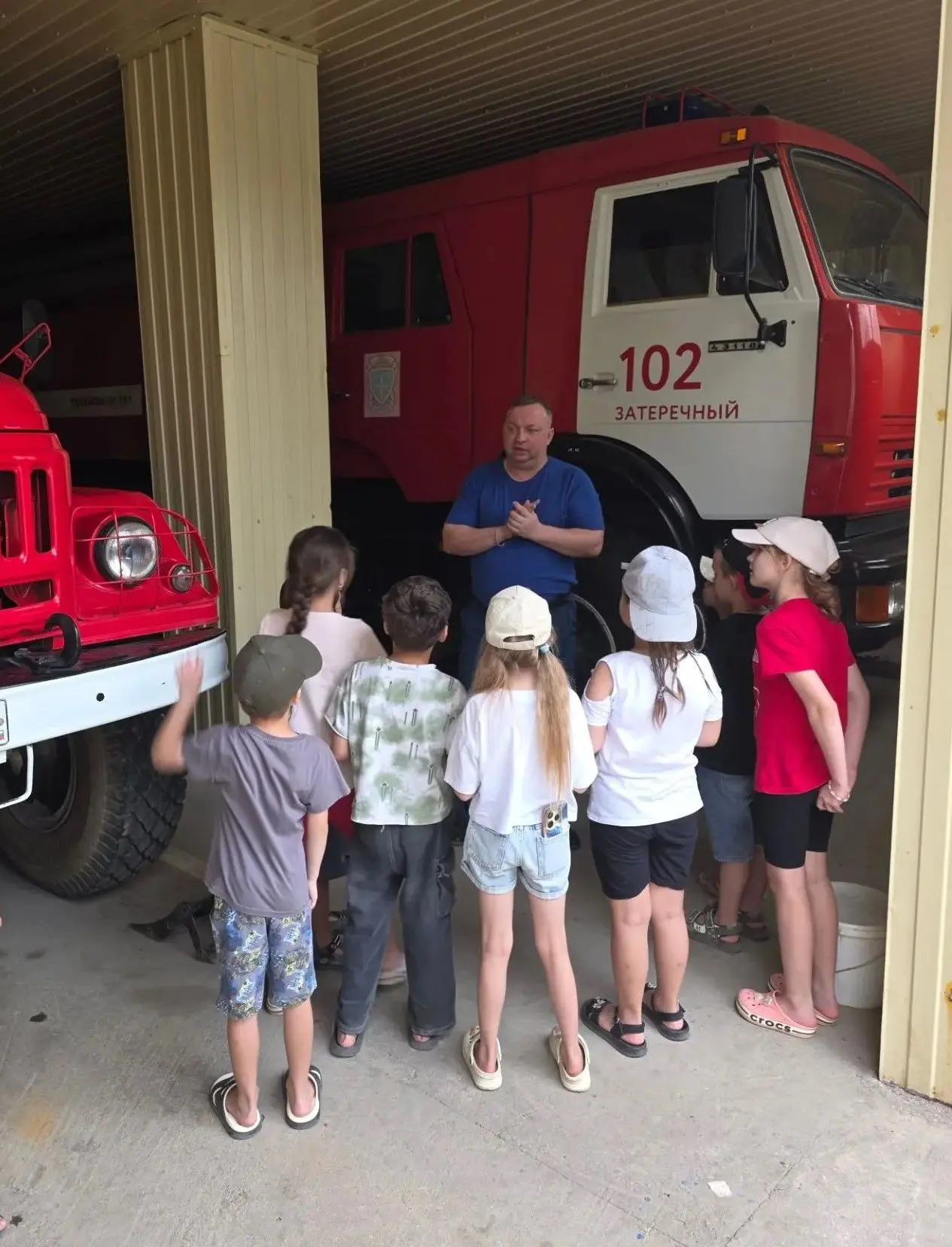 🚒Пожарные ПАСС СК продолжают вести профилактическую работу с детьми.
 
📍Встречи, организованные в 
