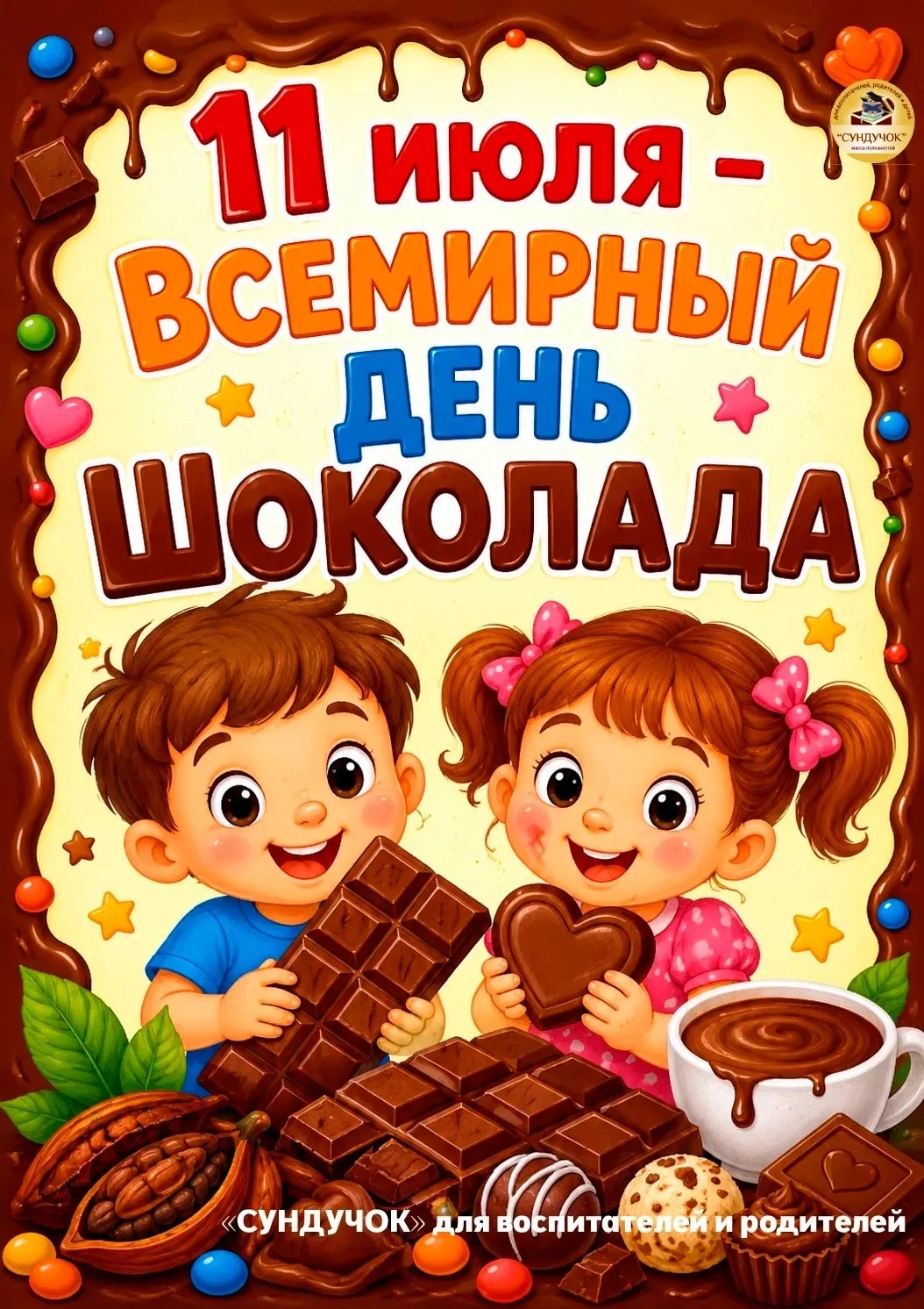 11 июля - Всемирный день шоколада