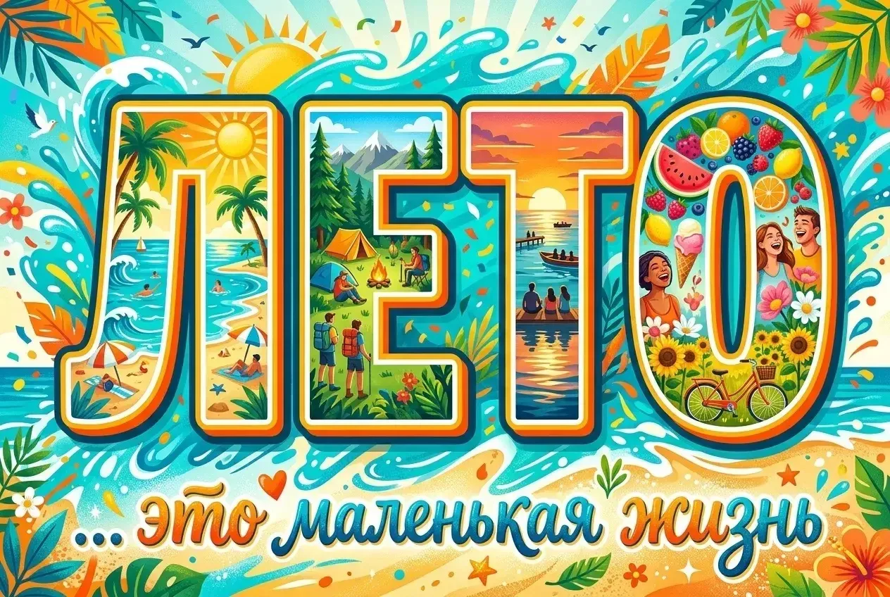 🌴 Ура, 1 июня! На старт, внимание, ЛЕТО! 🌴
