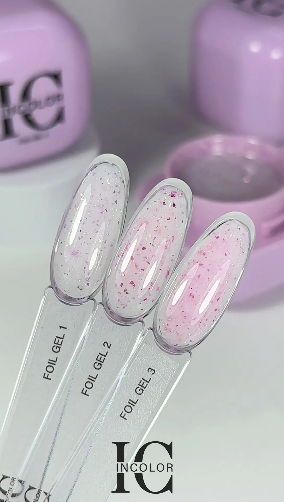 Снова в наличии- коллекция гелей Foil от InColor ❤️