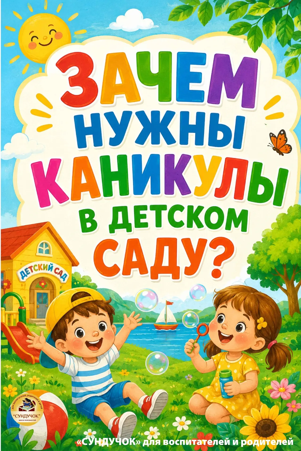 Зачем нужны каникулы в детском саду?